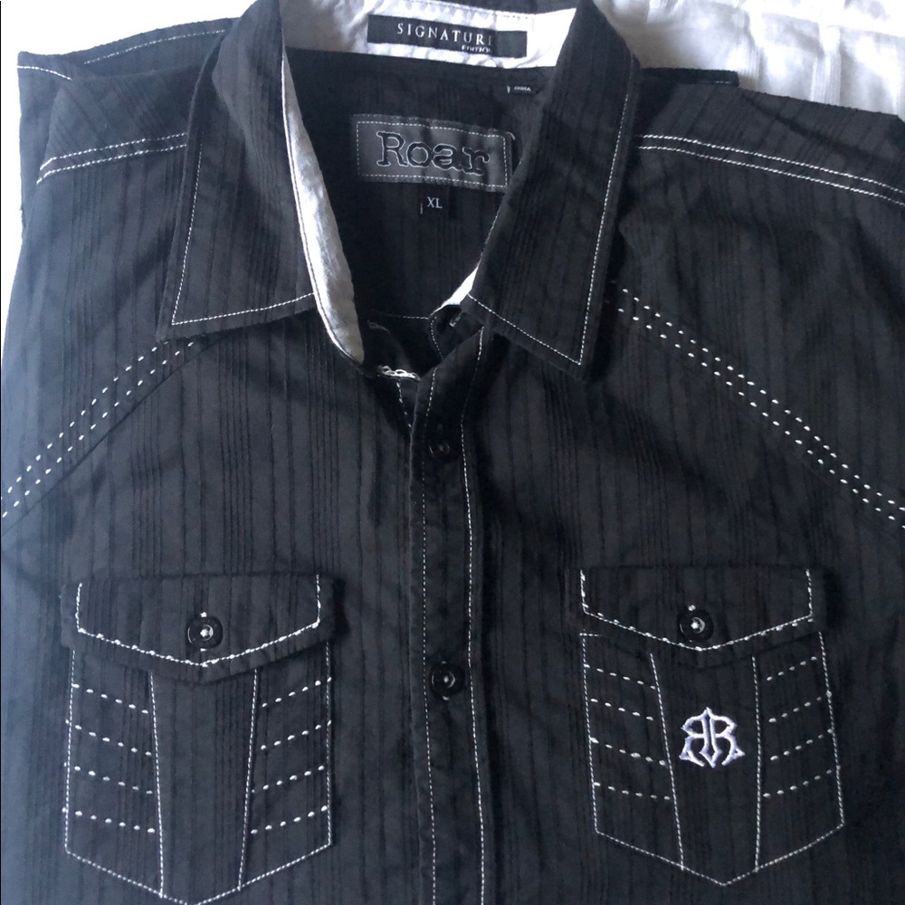 Roar button down dress shirt